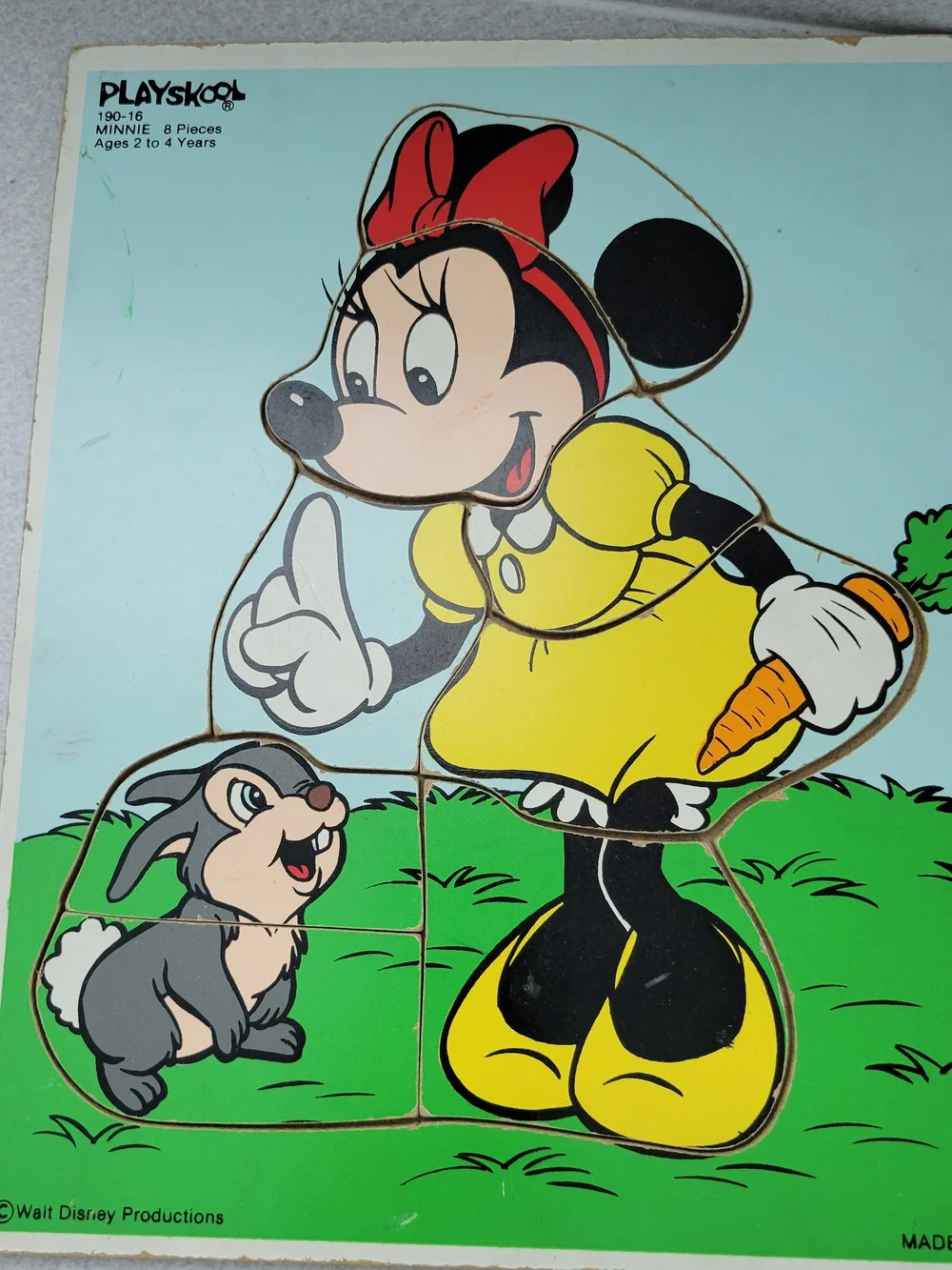 Vintage Character Puzzle Board - Kids Toys